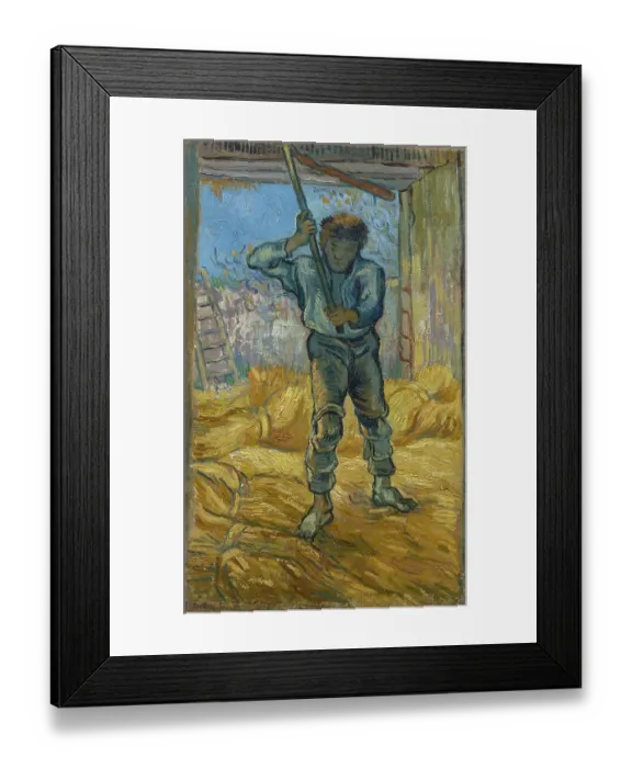 Framed Print : The Thresher (After Millet) Framed Print : The Thresher (After Millet)