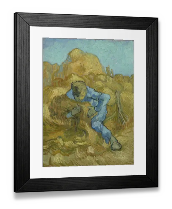Framed Print : The Sheaf-Binder (After Millet) Framed Print : The Sheaf-Binder (After Millet)