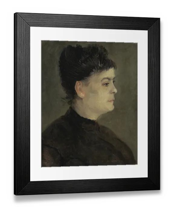 Framed Print : Portrait Of Agostina Segatori