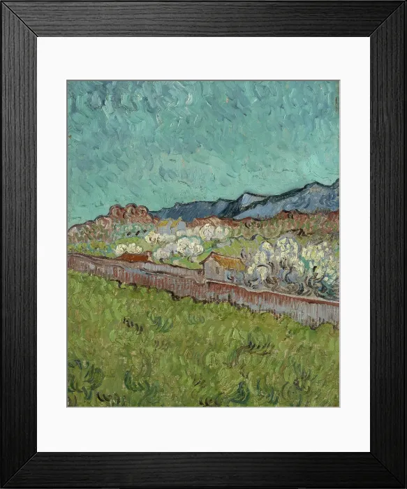 Framed Print : View Of The Alpilles Framed Print : View Of The Alpilles