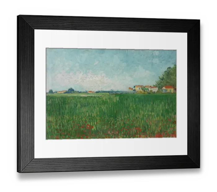 Framed Print : Field With Poppies Framed Print : Field With Poppies