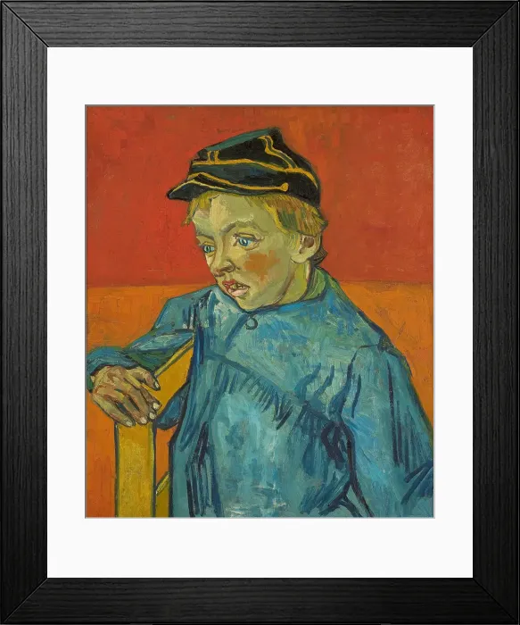 Framed Print : The Schoolboy (Camille Roulin) Framed Print : The Schoolboy (Camille Roulin)