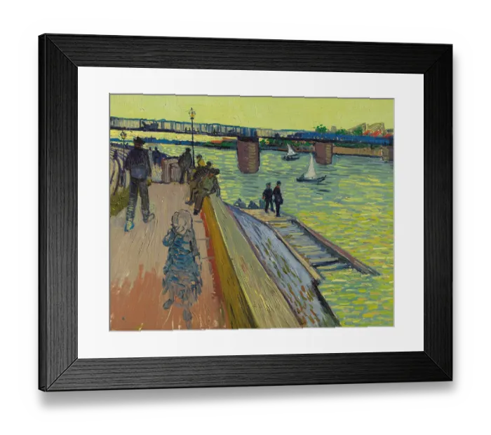 Framed Print : Le Pont De Trinquetaille