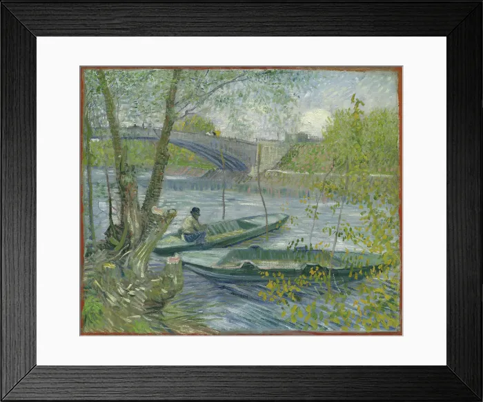 Framed Print : Fishing In Spring Framed Print : Fishing In Spring