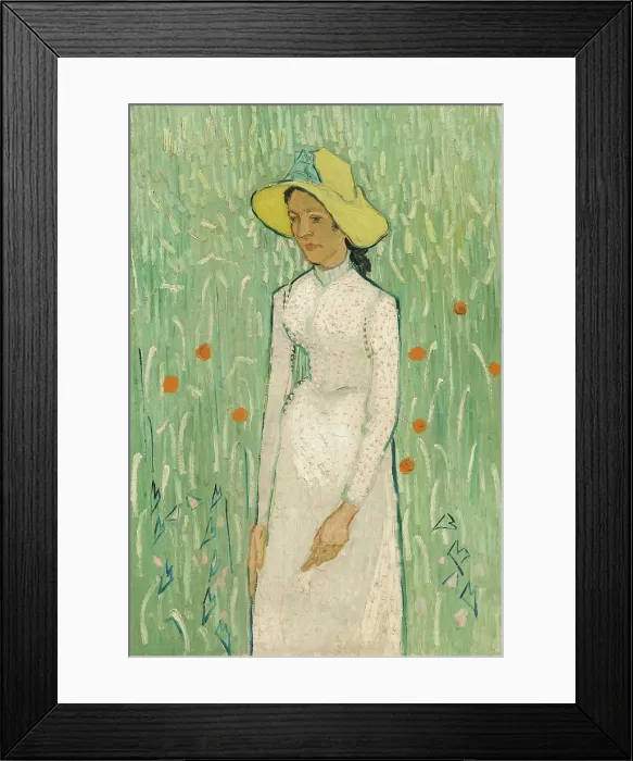 Framed Print : Girl In White Framed Print : Girl In White