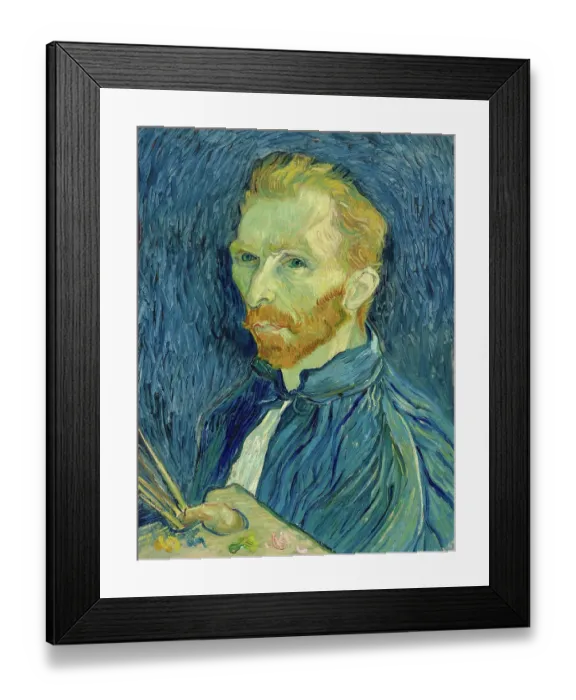 Framed Print : Self-Portrait