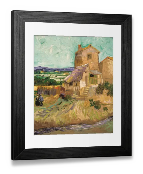 Framed Print : La Maison De La Crau (The Old Mill)