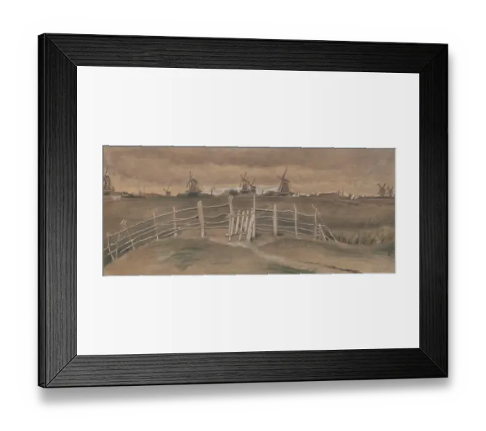 Framed Print : Windmills At Dordrecht Weeskinderendijk Framed Print : Windmills At Dordrecht Weeskinderendijk