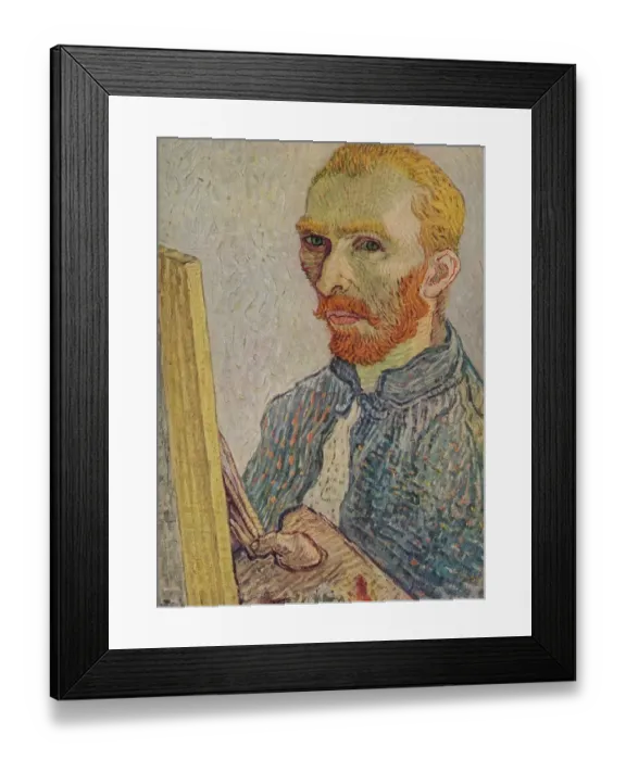 Framed Print : Portrait Of Vincent Van Gogh Framed Print : Portrait Of Vincent Van Gogh