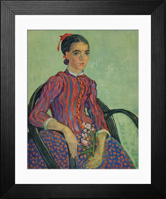 Framed Print : La Mousme. La Mousmé, 1888. The painting is part of the Chester Dale Collection Framed Print : La Mousme. La Mousmé, 1888. The painting is part of the Chester Dale Collection