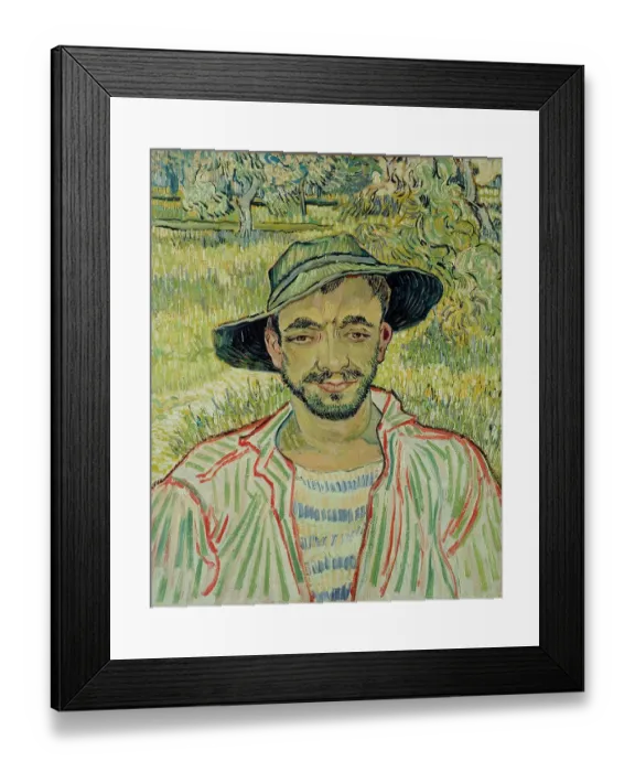 Framed Print : The Gardener (Young Peasant) Framed Print : The Gardener (Young Peasant)