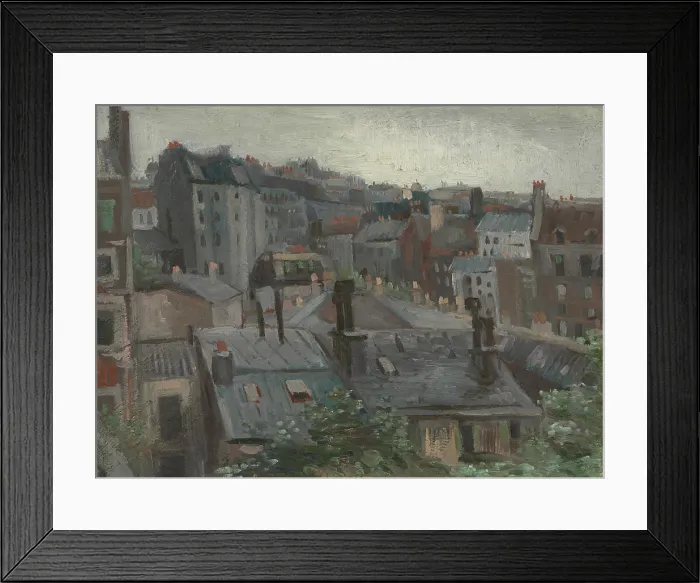 Framed Print : View From Vincent's Studio Framed Print : View From Vincent's Studio