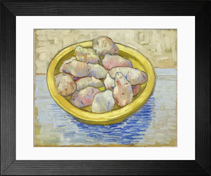 Framed Print : Still Life With Potatoes Framed Print : Still Life With Potatoes