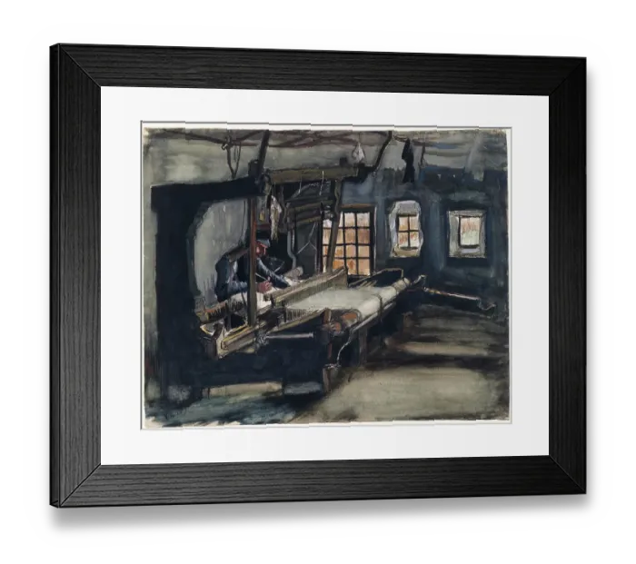 Framed Print : Weaver. Found in the Collection of Van Gogh Museum, Amsterdam Framed Print : Weaver. Found in the Collection of Van Gogh Museum, Amsterdam