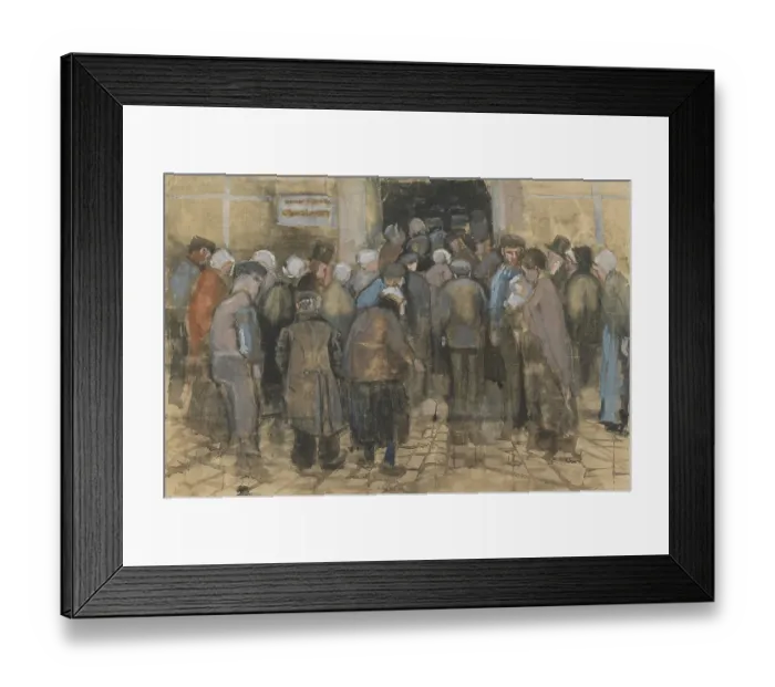 Framed Print : The Poor And Money Framed Print : The Poor And Money
