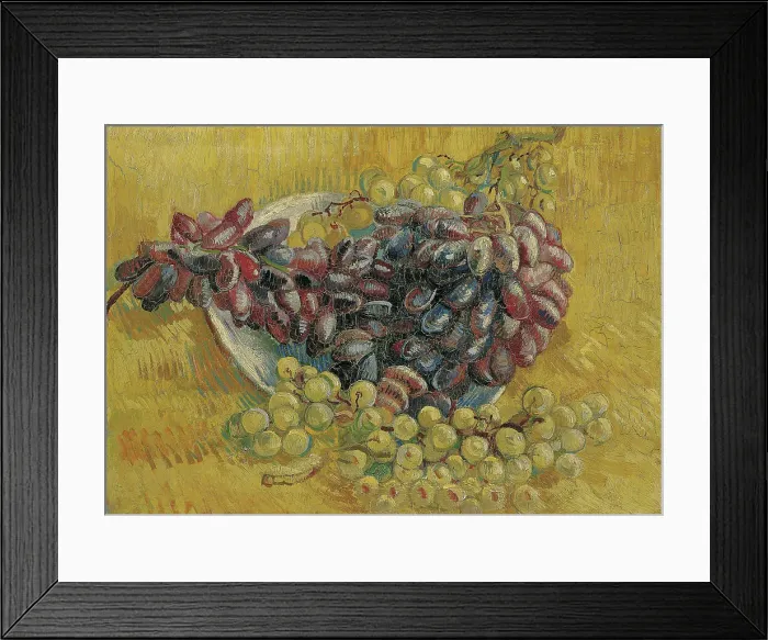 Framed Print : Grapes. Found in the Collection of Van Gogh Museum, Amsterdam Framed Print : Grapes. Found in the Collection of Van Gogh Museum, Amsterdam