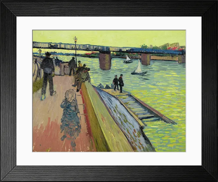 Framed Print : The Bridge At Trinquetaille Framed Print : The Bridge At Trinquetaille