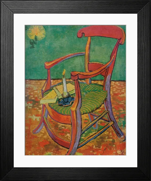 Framed Print : Le Fauteuil De Gauguin Framed Print : Le Fauteuil De Gauguin