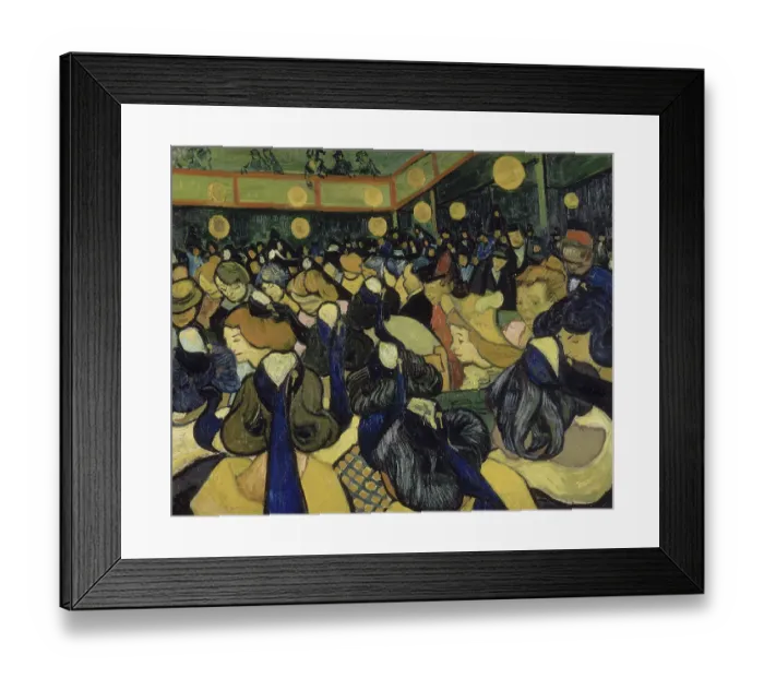 Framed Print : The Dance Hall in Arles, 1888. Found in the collection of the Musée d'Orsay, Paris Framed Print : The Dance Hall in Arles, 1888. Found in the collection of the Musée d'Orsay, Paris