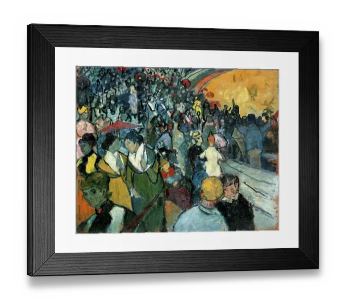 Framed Print : The Arena at Arles, 1888. Artist: Vincent van Gogh Framed Print : The Arena at Arles, 1888. Artist: Vincent van Gogh