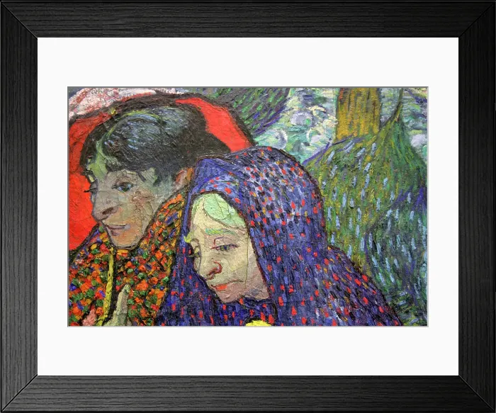 Framed Print : Memory of the Garden at Etten (Ladies of Arles), 1888. Artist: Vincent van Gogh