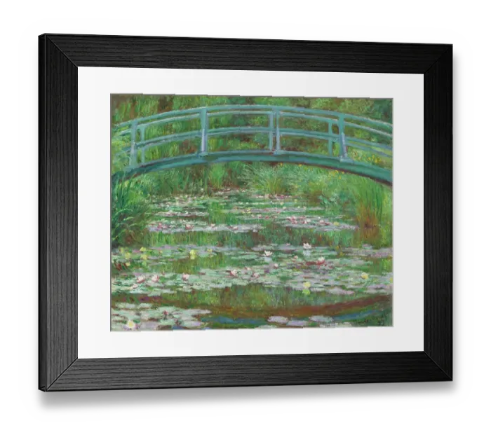 Framed Print : The Japanese Footbridge Framed Print : The Japanese Footbridge
