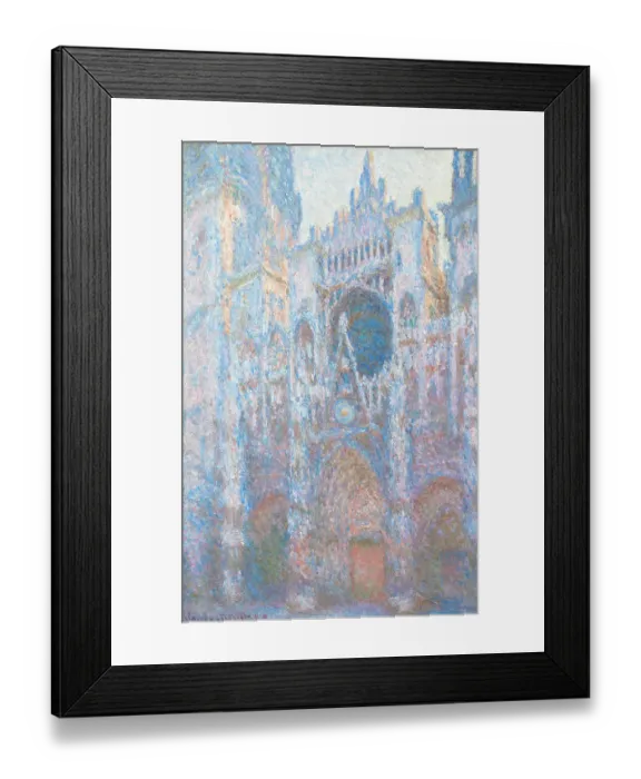 Framed Print : Rouen Cathedral By Monet Framed Print : Rouen Cathedral By Monet