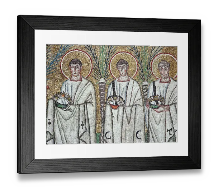 Framed Print : Sant'Apollinare Nuovo, Ravenna, Italy Framed Print : Sant'Apollinare Nuovo, Ravenna, Italy