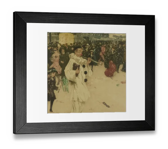 Framed Print : Mi-Carême Au Carnaval De Paris Framed Print : Mi-Carême Au Carnaval De Paris