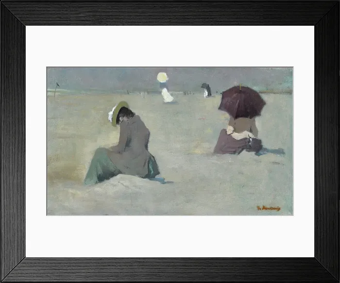 Framed Print : Beach At Scheveningen Framed Print : Beach At Scheveningen