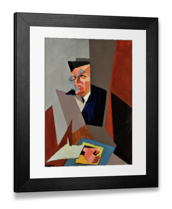 Framed Print : Portrait Of Tristan Tzara (1896-1963)