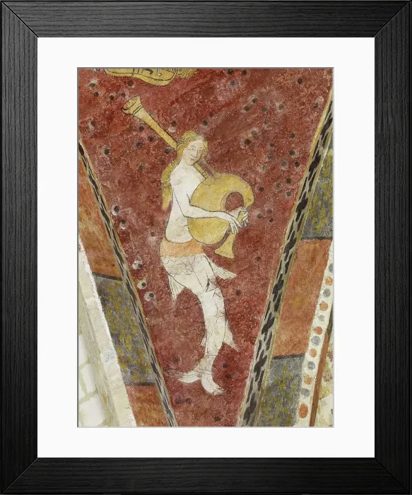 Framed Print : Siren Playing Music Framed Print : Siren Playing Music