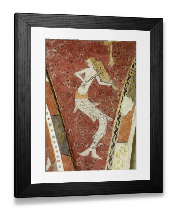 Framed Print : Siren Playing Music Framed Print : Siren Playing Music