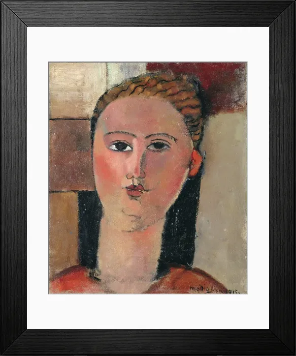 Framed Print : Fille Rousse Framed Print : Fille Rousse