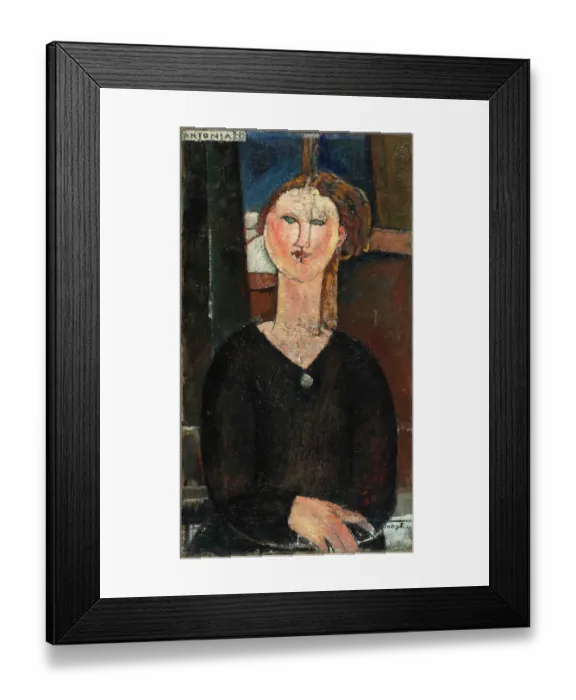Framed Print : Antonia, 1915. Found in the Collection of the Musée de l'Orangerie, Paris Framed Print : Antonia, 1915. Found in the Collection of the Musée de l'Orangerie, Paris