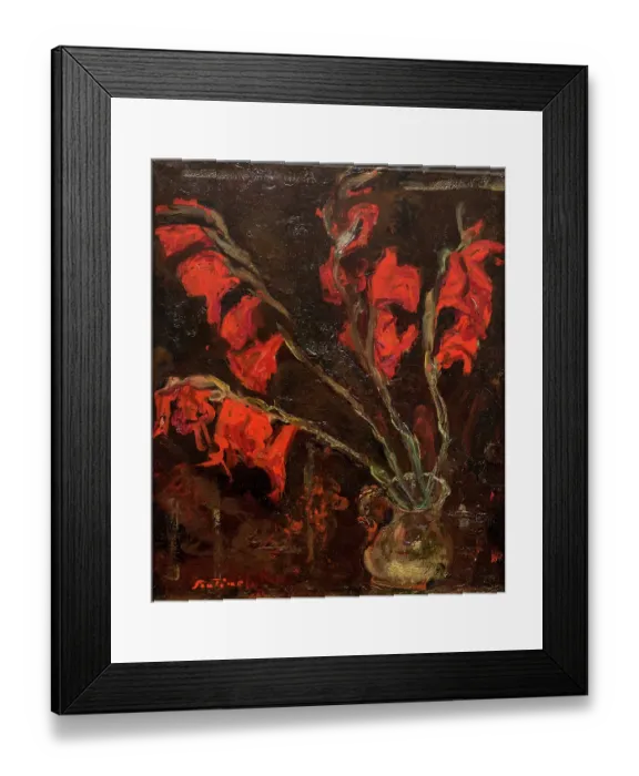 Framed Print : Gladioli, ca 1919. Found in the collection of Musée de l'Orangerie, Paris Framed Print : Gladioli, ca 1919. Found in the collection of Musée de l'Orangerie, Paris