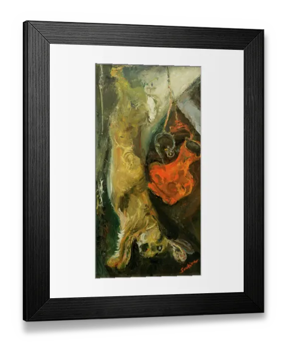 Framed Print : Le Lapin, 1923-1924. Found in the collection of Musée de l'Orangerie, Paris Framed Print : Le Lapin, 1923-1924. Found in the collection of Musée de l'Orangerie, Paris