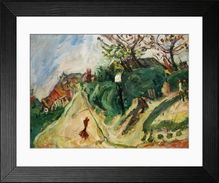 Framed Print : Landscape With Figures (Paysage Avec Personnages) Framed Print : Landscape With Figures (Paysage Avec Personnages)