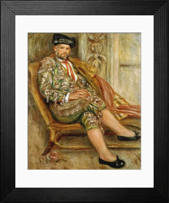 Framed Print : Ambroise Vollard En Toréador Framed Print : Ambroise Vollard En Toréador