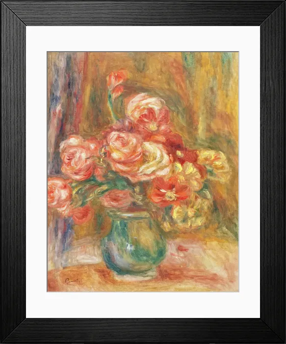 Framed Print : Vase Of Roses Framed Print : Vase Of Roses