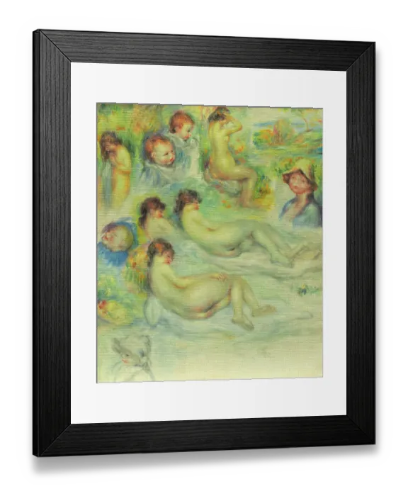 Framed Print : Studies Of Pierre Renoir; His Mother Framed Print : Studies Of Pierre Renoir; His Mother