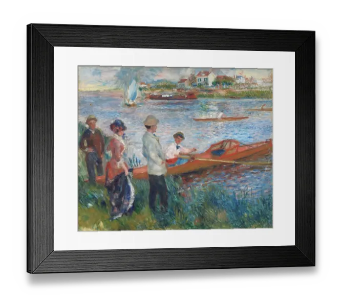 Framed Print : Oarsmen At Chatou Framed Print : Oarsmen At Chatou