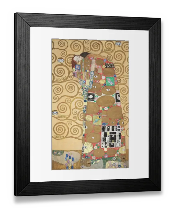 Framed Print : The Stoclet Frieze Framed Print : The Stoclet Frieze