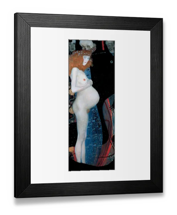 Framed Print : Hope I. UNSPECIFIED - JANUARY 01: Hope I (D129) by Gustav Klimt Framed Print : Hope I. UNSPECIFIED - JANUARY 01: Hope I (D129) by Gustav Klimt