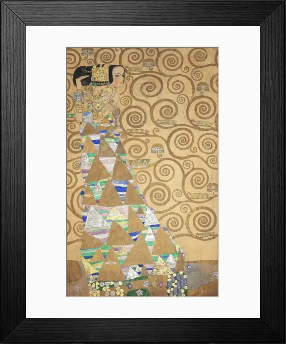 Framed Print : The Stoclet Frieze Framed Print : The Stoclet Frieze