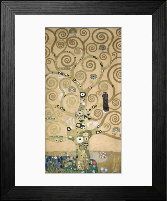 Framed Print : The Stoclet Frieze Framed Print : The Stoclet Frieze