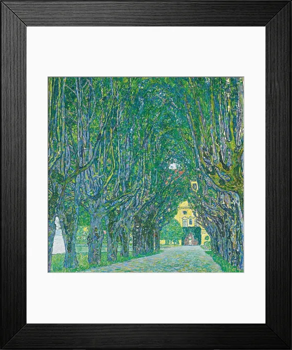 Framed Print : Avenue To Schloss Kammer Framed Print : Avenue To Schloss Kammer