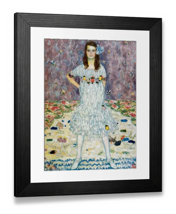 Framed Print : Portrait of Maeda Primavesi Framed Print : Portrait of Maeda Primavesi