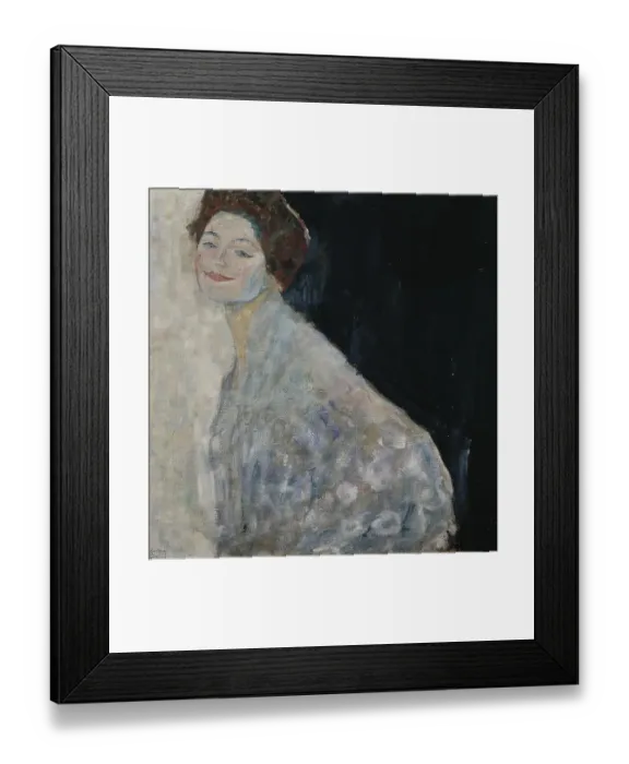 Framed Print : Lady In White Framed Print : Lady In White