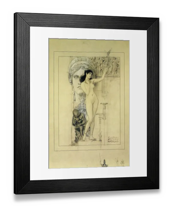 Framed Print : Allegory of Sculpture Framed Print : Allegory of Sculpture